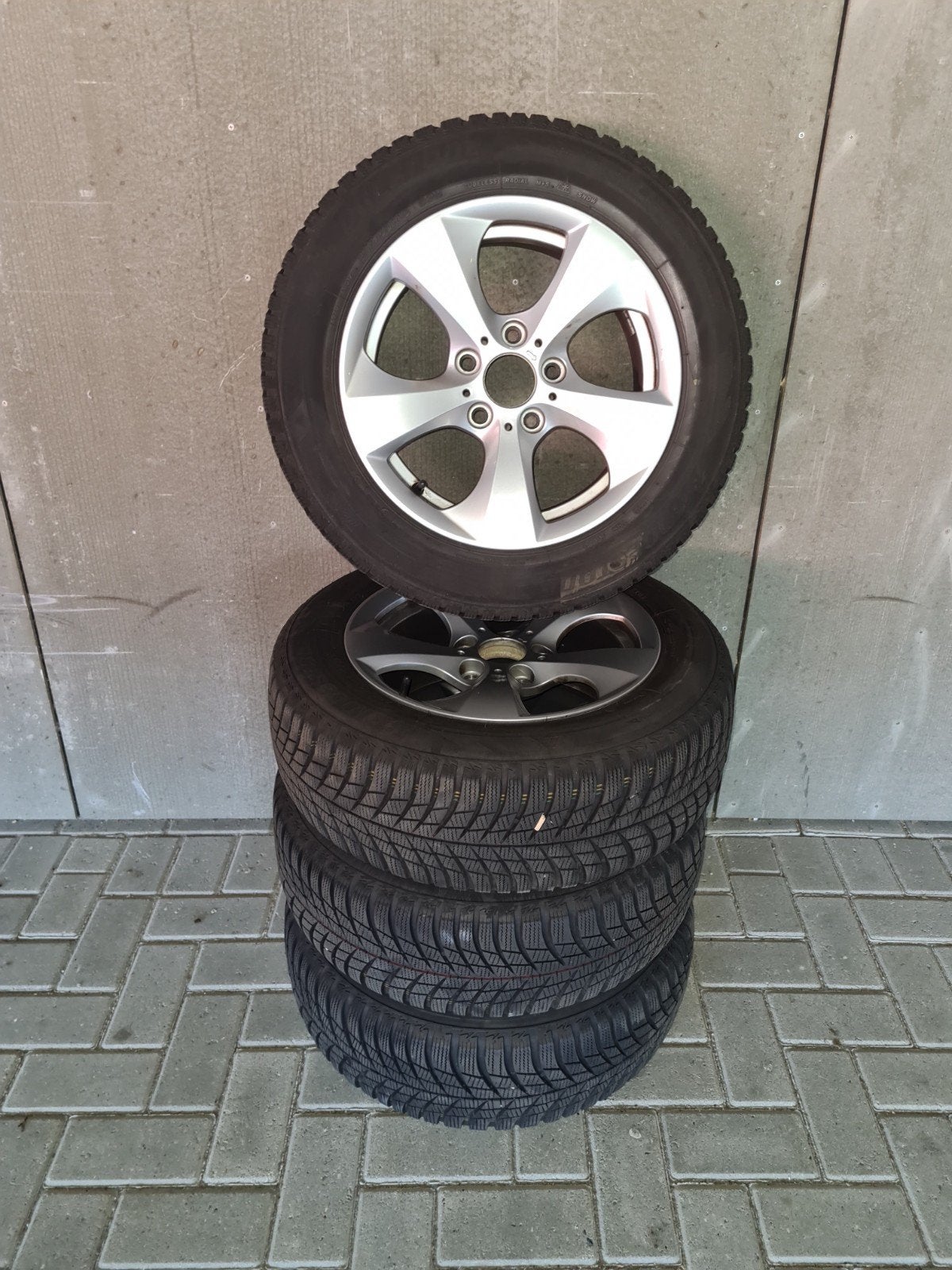 BMW 16" F30 / F31 ZGAN - BRIDGESTONE WINTERBANDEN, Ophalen, Gebruikt, 16 inch, Banden en Velgen