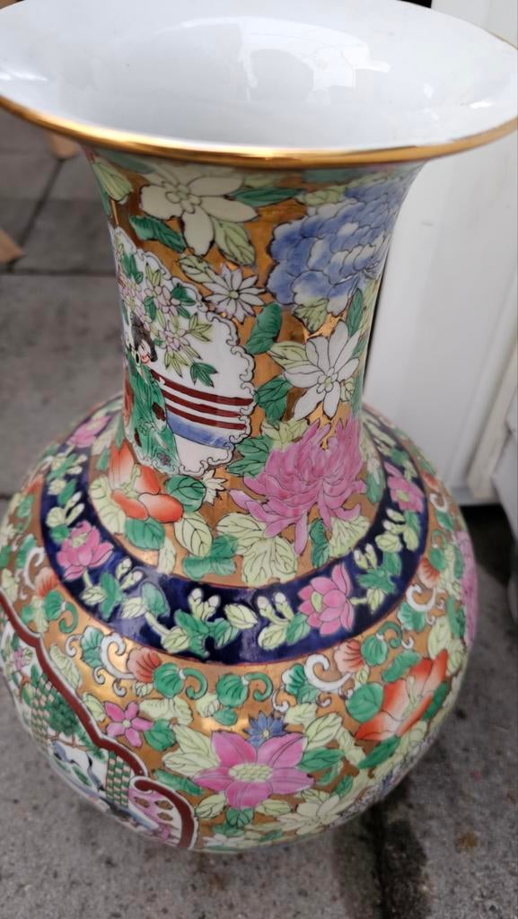 Prachtige Chinese vaas!, Antiek en Kunst, Antiek | Porselein, Ophalen