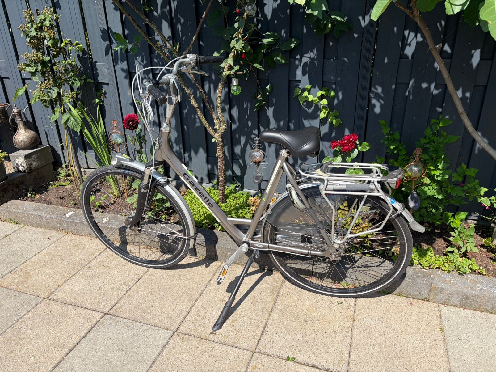 Gazelle Montreux LTD Damesfiets -Grijs Zwart 7 versnellingen, Fietsen en Brommers, 53 tot 56 cm, Ophalen of Verzenden, Zo goed als nieuw