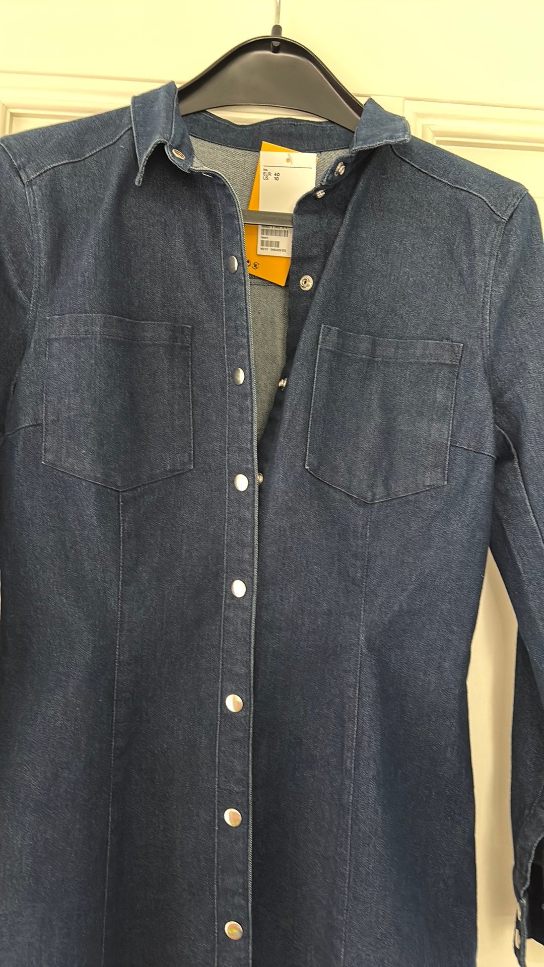 Nieuwe spijkerjurk, Kleding | Dames, Ophalen of Verzenden, Nieuw, Maat 38/40 (M), Blauw