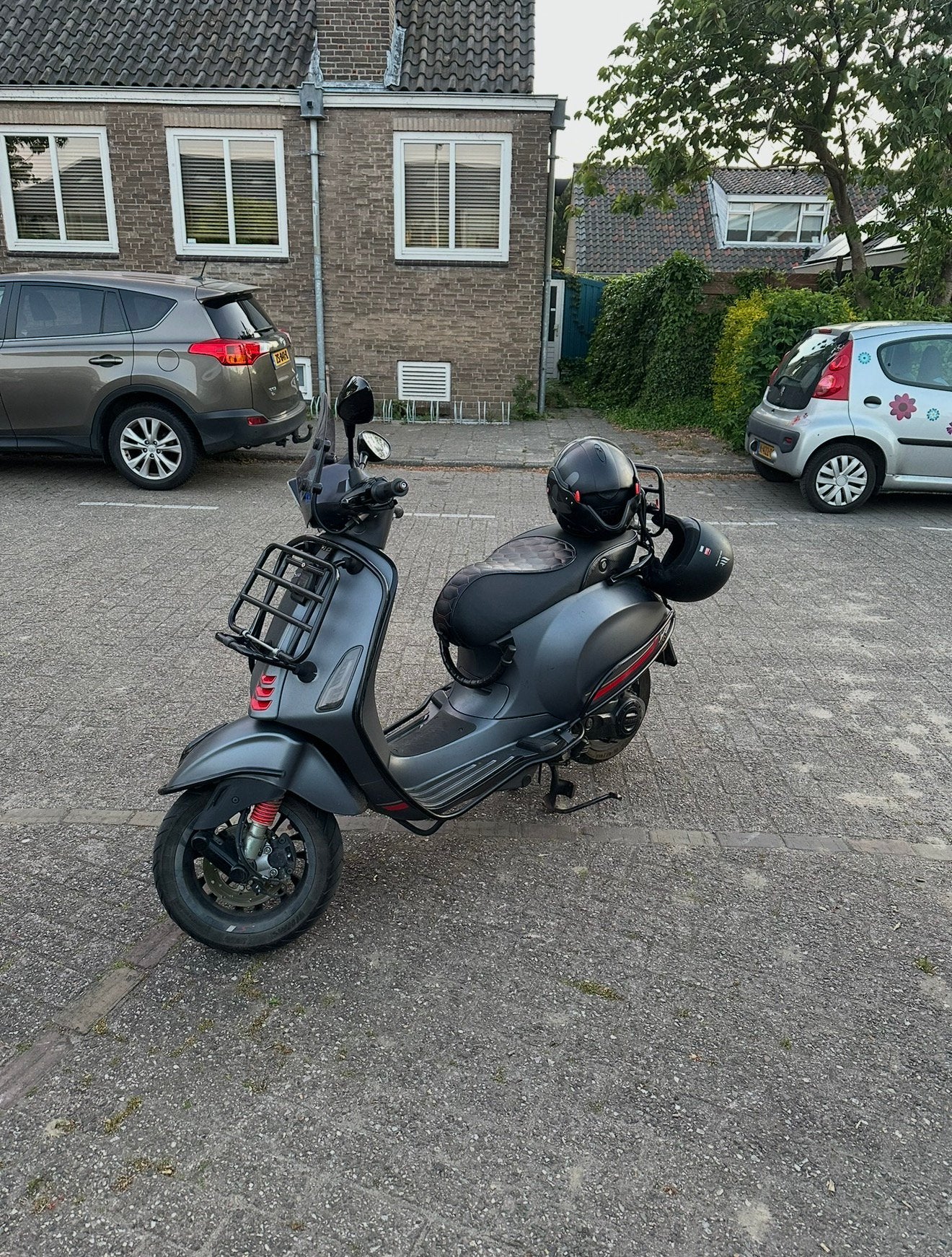 Vespa Sprint iGet 2023 Full Option/Malossi/Alarm/ScootSecure, Ophalen, Overige modellen, Maximaal 45 km/u, Nieuw