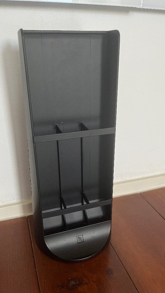 Nespresso Touch Sleeve Dispenser – zwart, Nespresso, Ophalen of Verzenden, Zo goed als nieuw, Capsulehouder