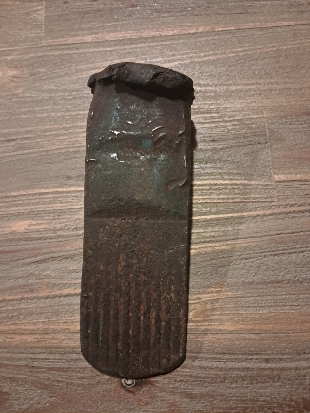 Antieke smeedijzeren wig - 1.5 kg, Verzenden