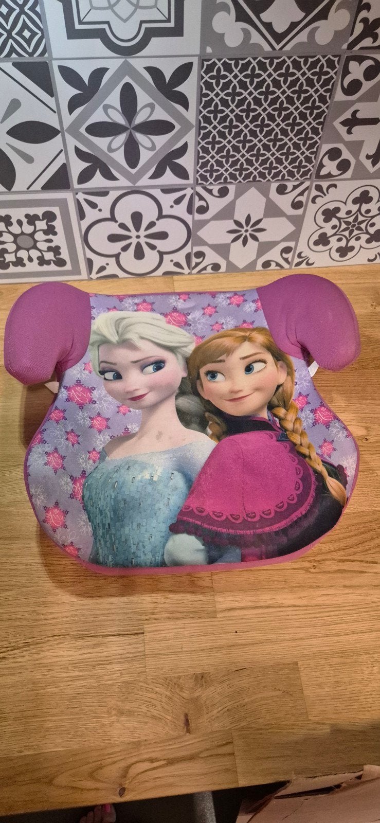 zitverhoger Frozen, Kinderen en Baby's, Autostoeltjes, Ophalen, 15 t/m 36 kg, Overige merken, Autogordel