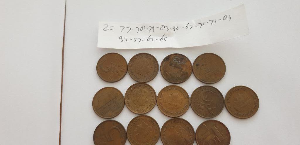 3125 nederland 5 cent setje 2, Verzenden, Koningin Wilhelmina