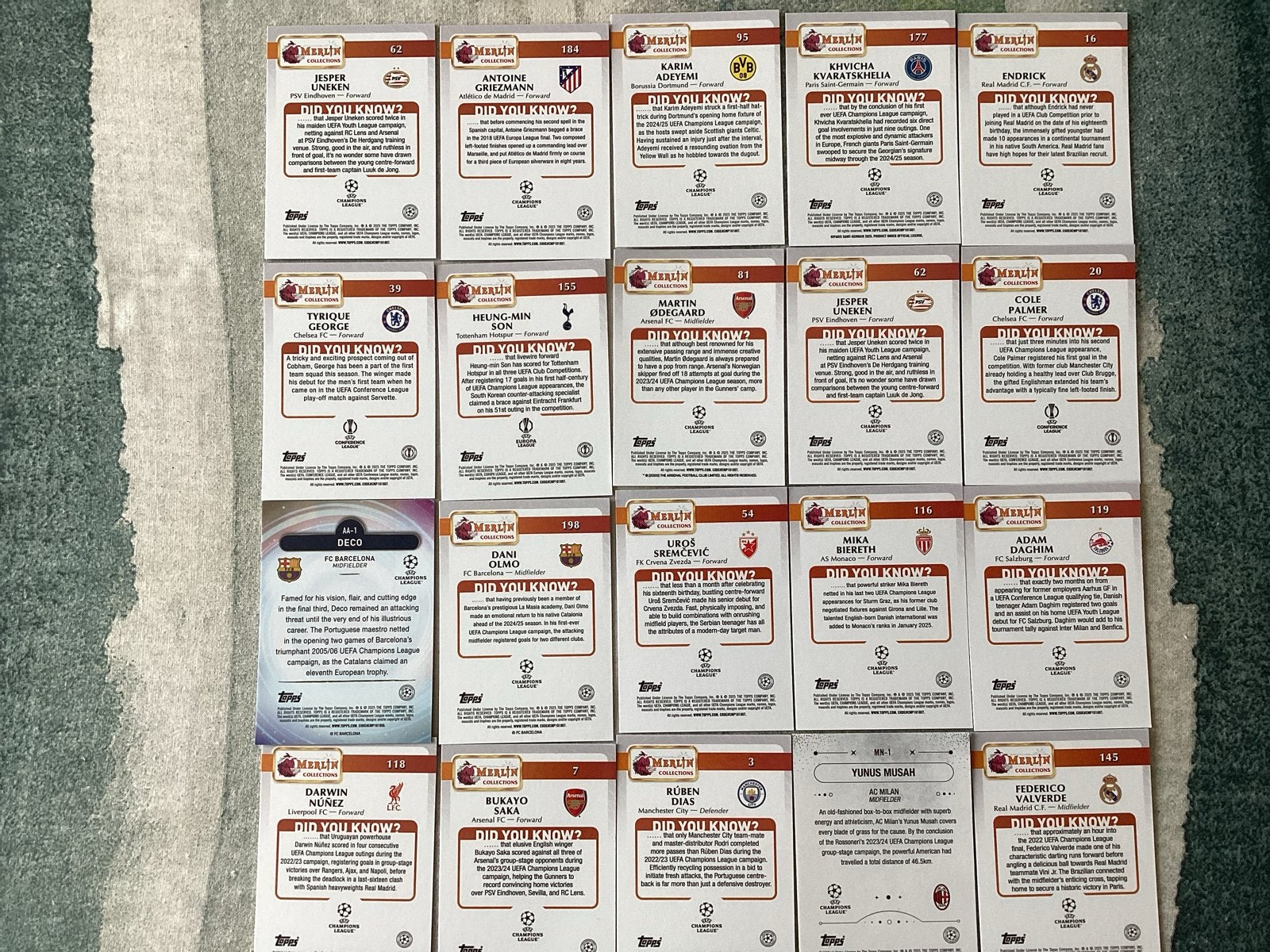 Topps Match Attax Champions League 2023/24 Voetbalkaarten, Verzamelen, Ophalen of Verzenden, Zo goed als nieuw, Buitenlandse clubs