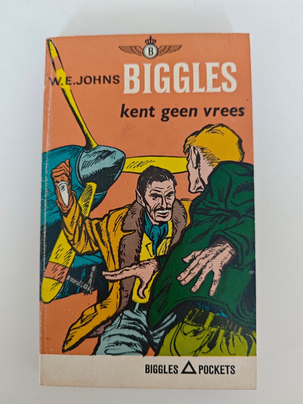 Biggles Kent Geen Vrees - W.E. Johns (Biggles Pockets), Boeken, Avontuur en Actie, Ophalen of Verzenden