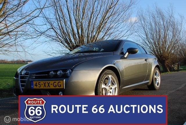 Alfa Romeo Brera | 2007 | Route 66 Auctions, Auto's, Alfa Romeo, Brera, Gebruikt, Overige carrosserieën, Zwart