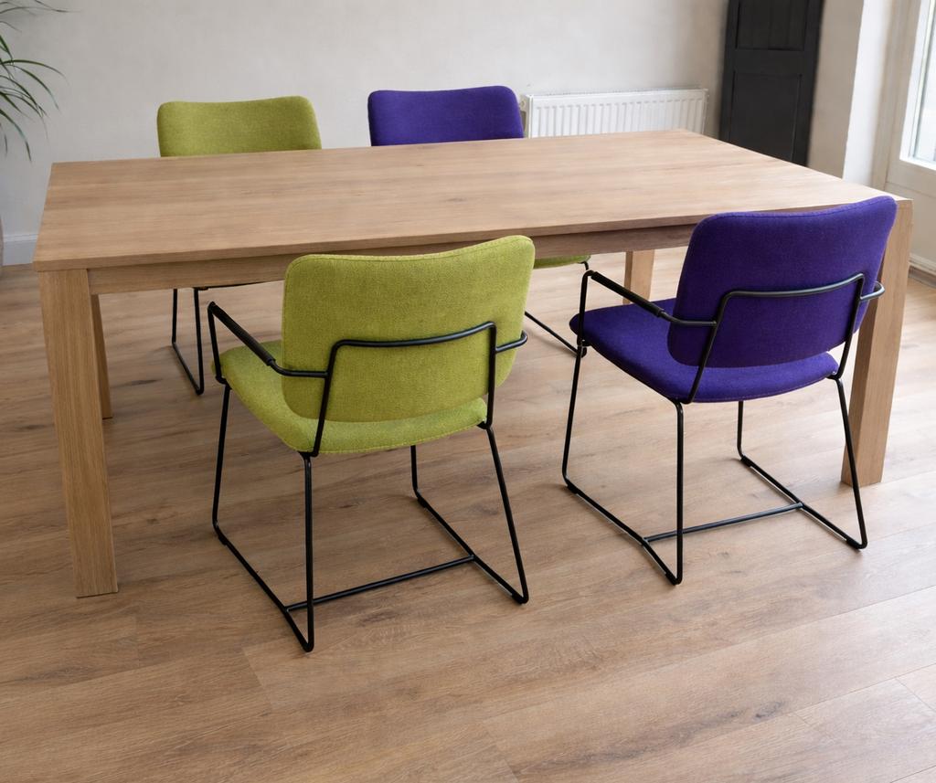 Bert plantagie Kiko Eetkamerstoelen, Ophalen, Leer, Zo goed als nieuw, Vier