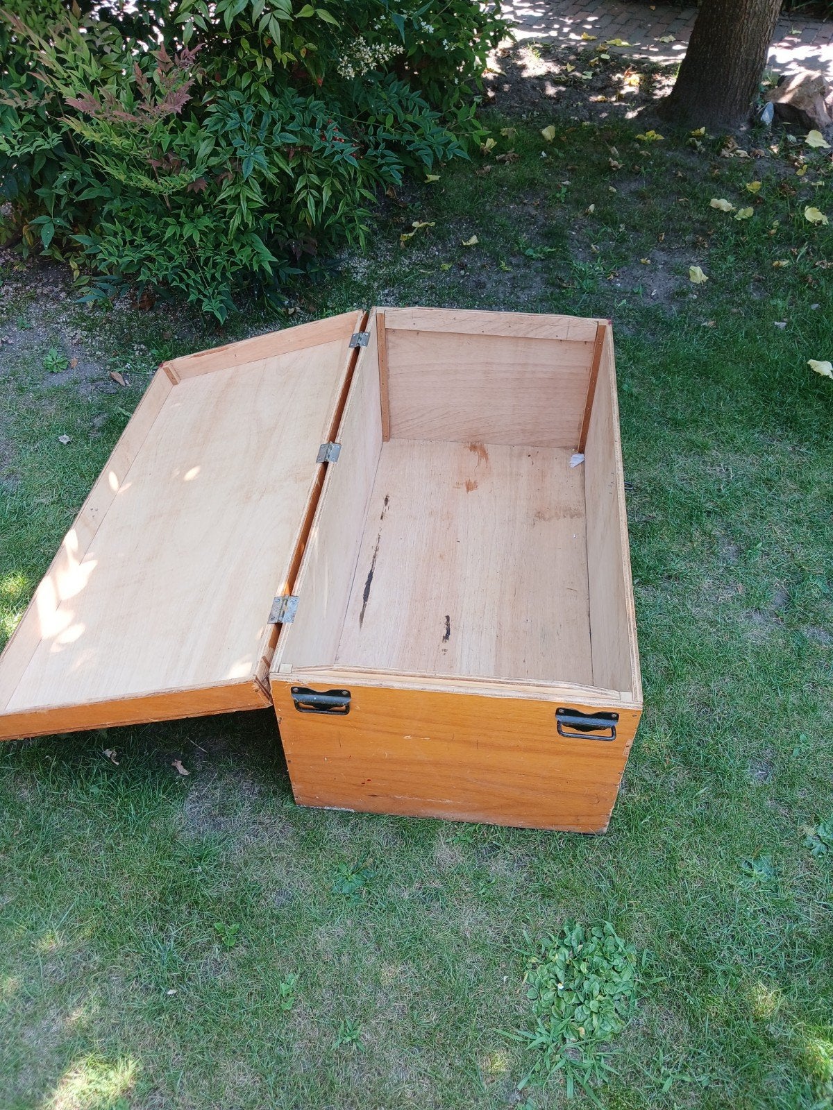 Houten opbergkist - 97x50x41 cm, Ophalen, Gebruikt, 50 tot 100 cm, 75 tot 100 cm