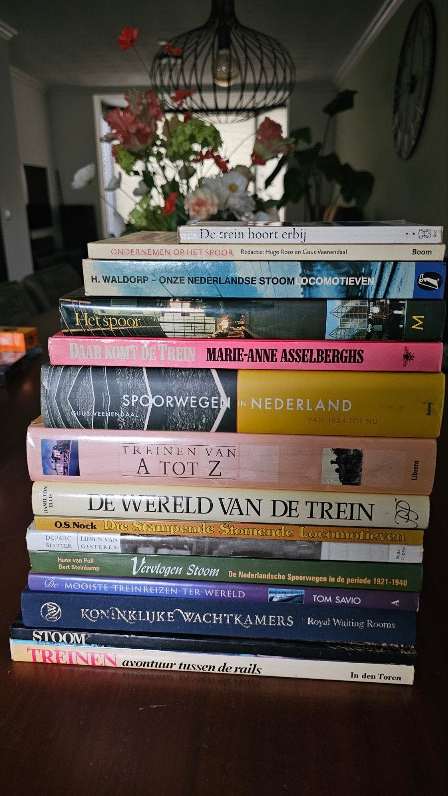 Grote collectie treinboeken - diverse titels, Ophalen of Verzenden, Gelezen, Trein