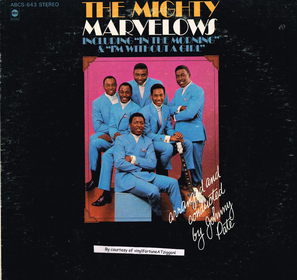 SOUL>The Mighty Marvelows: geen titel op US ABC 643 uit 1968, Ophalen of Verzenden, 1960 - 1969, 12 inch, Soul of Nu Soul