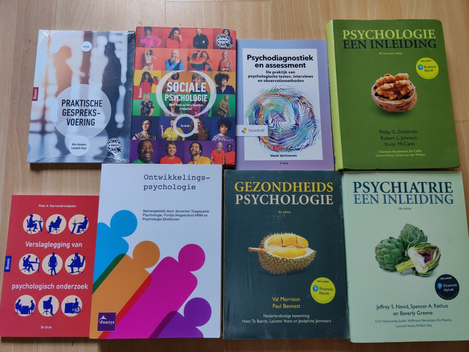 toegepaste psychologie boeken pakket 2de hands, Diverse auteurs, Zo goed als nieuw, Gamma, HBO