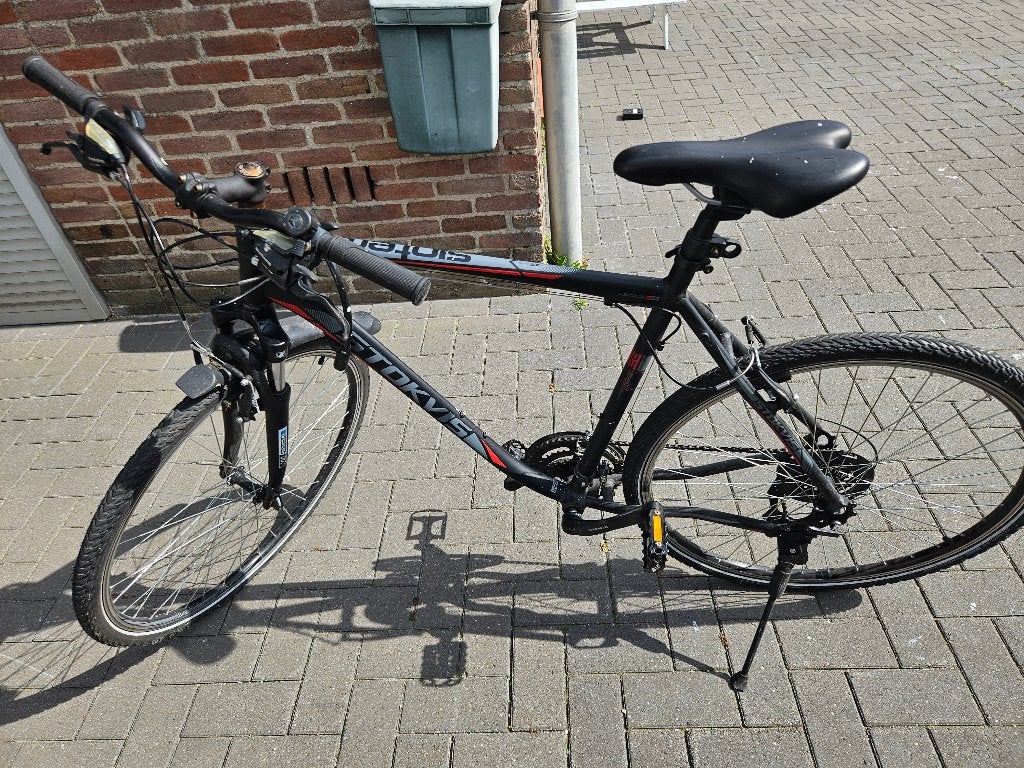 Stokvis hybride / offroad fiets, 28 inch, Vering, 49 tot 53 cm, Zo goed als nieuw