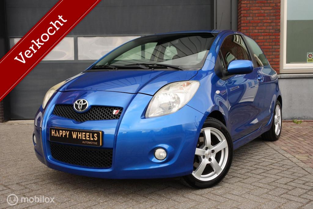 Toyota Yaris I 1.8 VVTi TS I 2008 I Airco I NAP I Uniek!, Auto's, Toyota, Voorwielaandrijving, Stof, Gebruikt, 4 cilinders