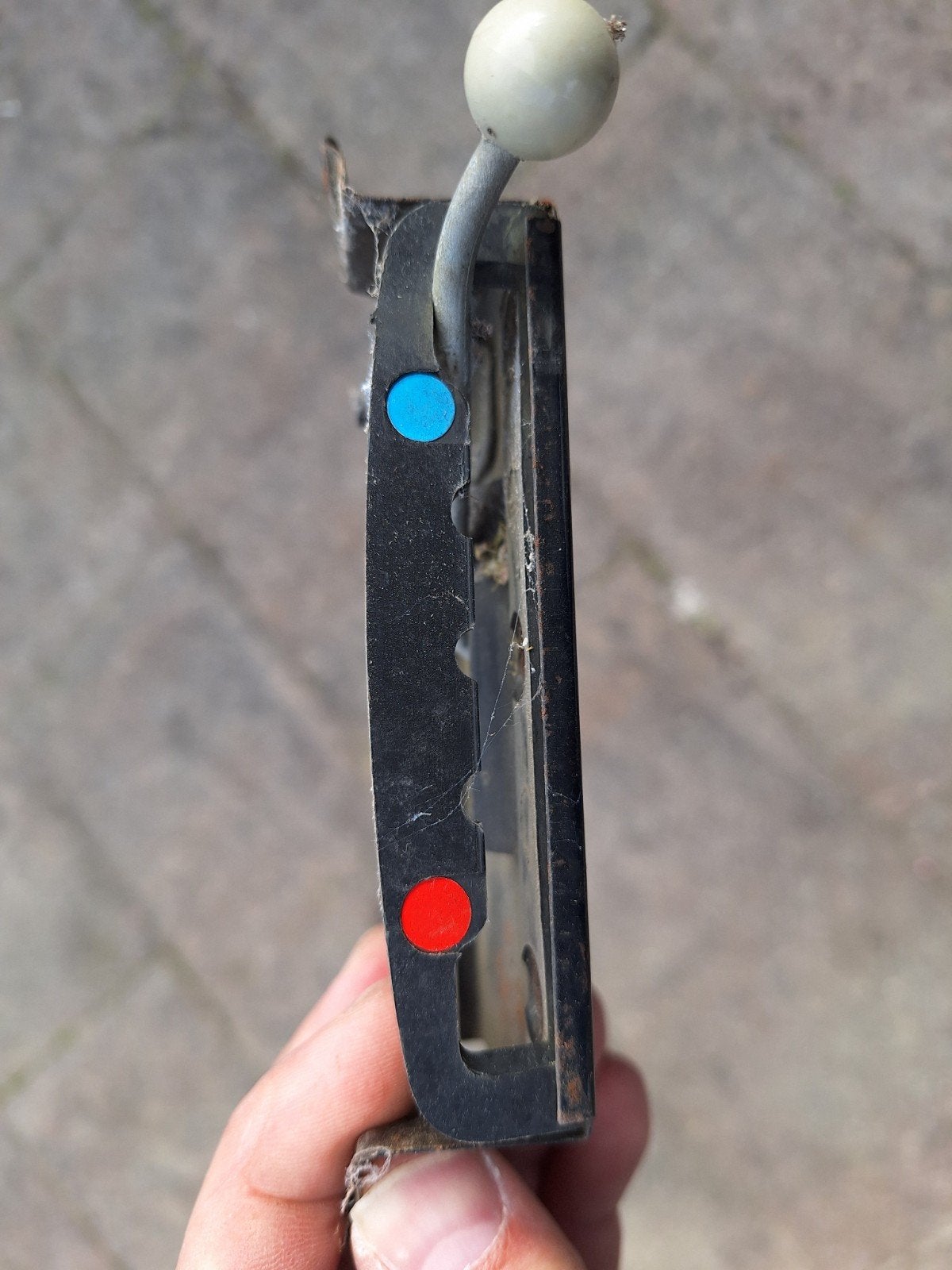 2cv kachel bediening, Ophalen of Verzenden, Gebruikt
