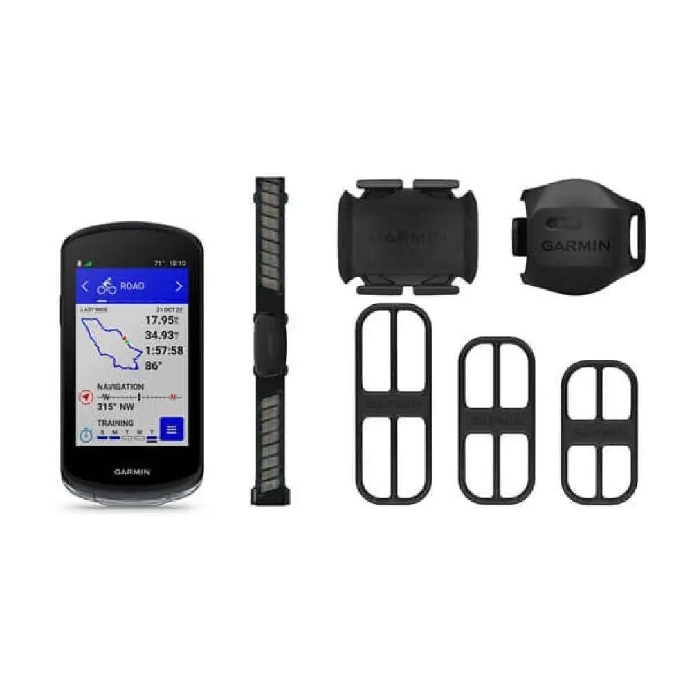 Garmin Edge 1040 Fietscomputer Bundel met Sensoren, Ophalen of Verzenden, Draadloos, Zo goed als nieuw