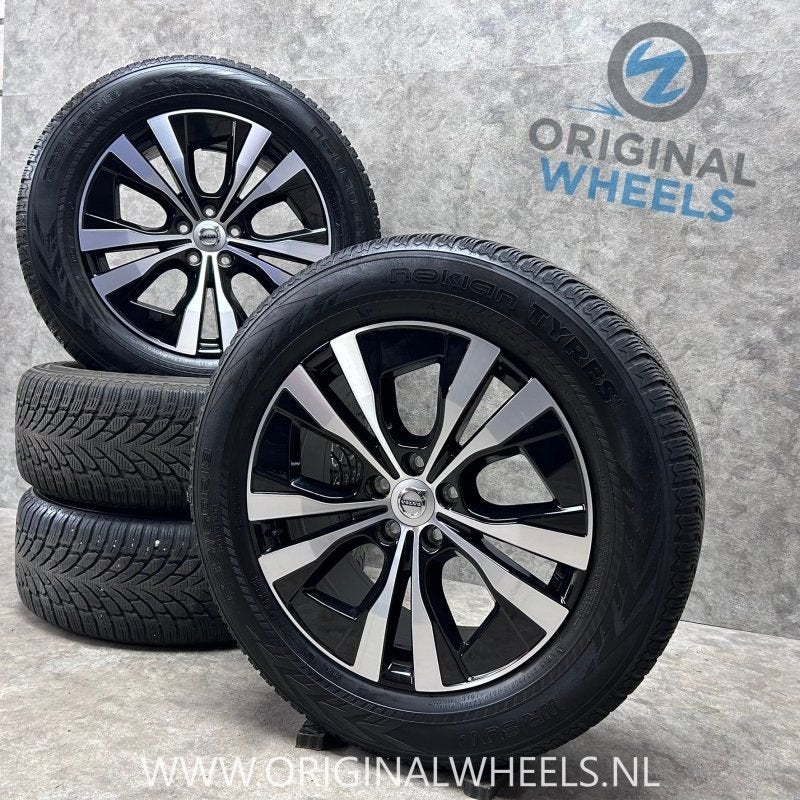 18 inch originele velgen + winterbanden Volvo XC60 - XC90, 18 inch, Gebruikt, -, -