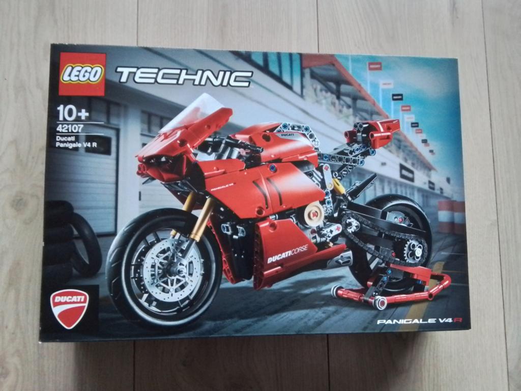 Lego 42107 Technic Ducati Panigale V4 R NIEUW, Lego, Nieuw, Ophalen of Verzenden, Technic