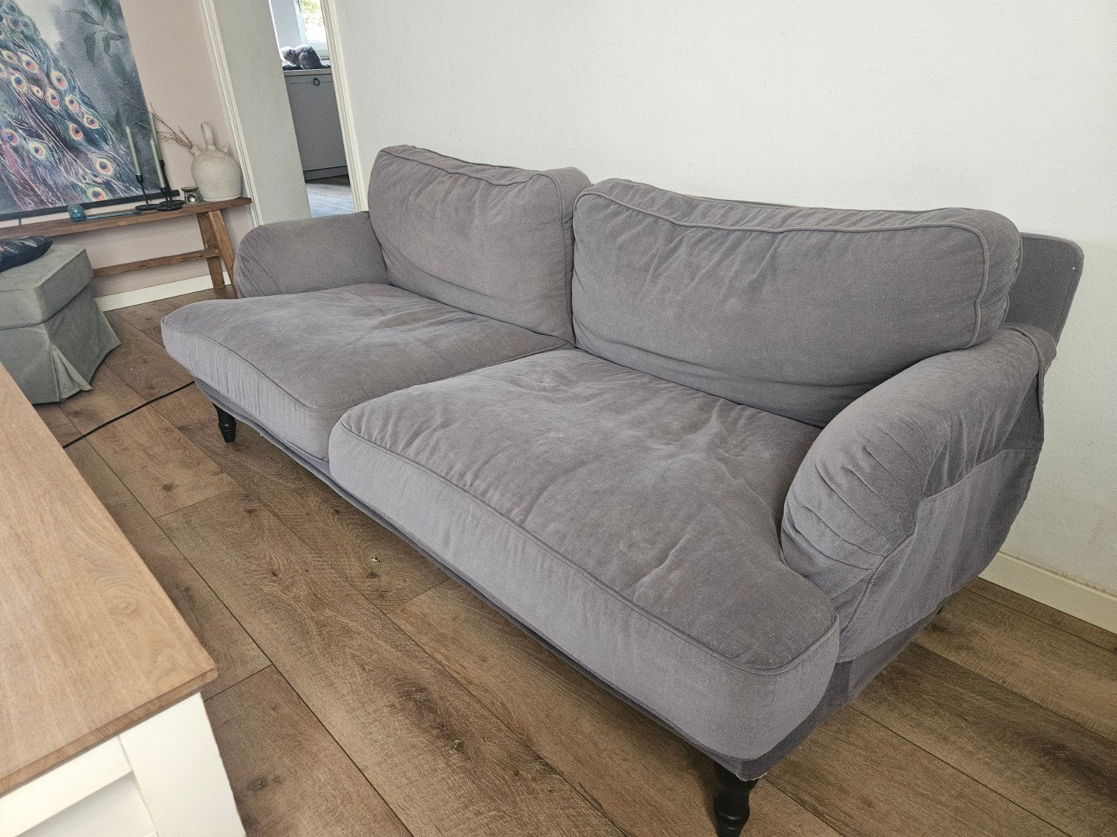 IKEA Stocksund 3-zits bank met wasbare hoezen, Ophalen, Gebruikt, 150 tot 200 cm, Driepersoons