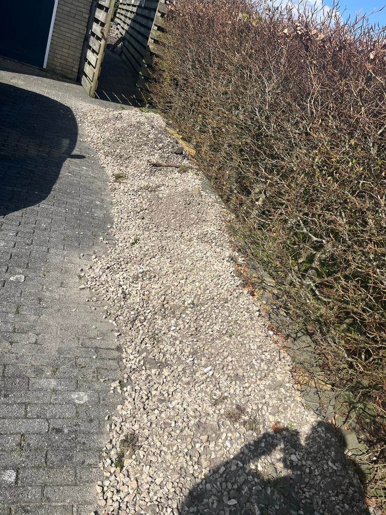 Grind, Tuin en Terras, Grind, Keien en Split, Ophalen of Verzenden, Gebruikt, Grijs, Grind