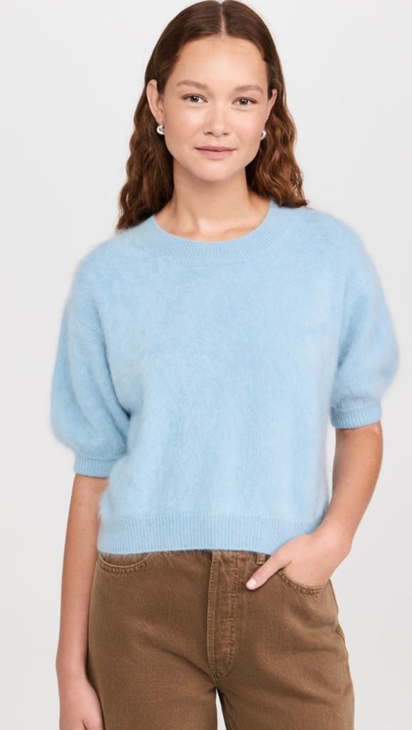 LISA YANG Cashmere Sweater knit short sleeve trui vest pull, Kleding | Dames, Truien en Vesten, Zo goed als nieuw, Maat 34 (XS) of kleiner