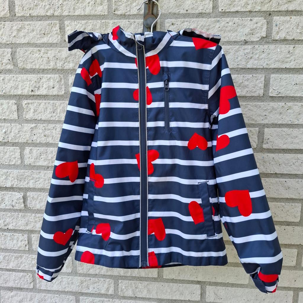 Zomerjas met capuchon, maat 122-128, Kinderen en Baby's, Kinderkleding | Maat 122, Ophalen, Zo goed als nieuw, Meisje, Jas