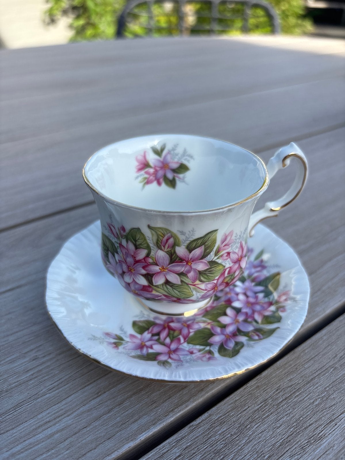 Vintage Paragon Mayflower Theekop en Schotel, Antiek en Kunst, Ophalen