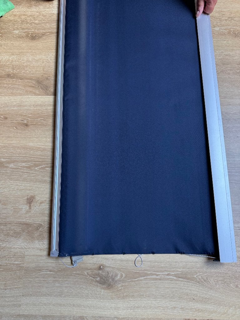 Velux verduisteringsgordijn Donkerblauw, Ophalen, Gebruikt, Overige merken, Inclusief montageonderdelen