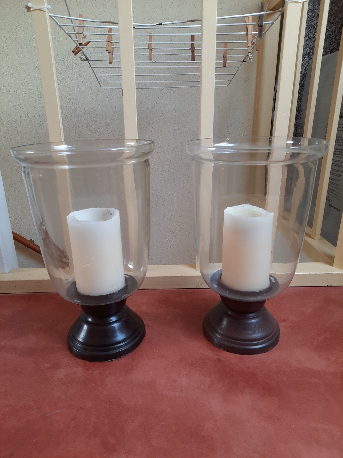 Gratis windlichten, Huis en Inrichting, Woonaccessoires | Kandelaars en Kaarsen, Ophalen, Overige materialen, Minder dan 25 cm