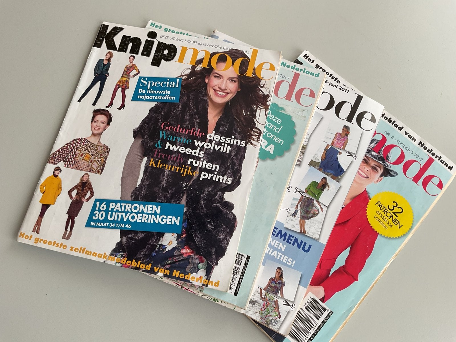Knip kledingpatronen, Ophalen of Verzenden, Gebruikt, Vrouw, Knipmode