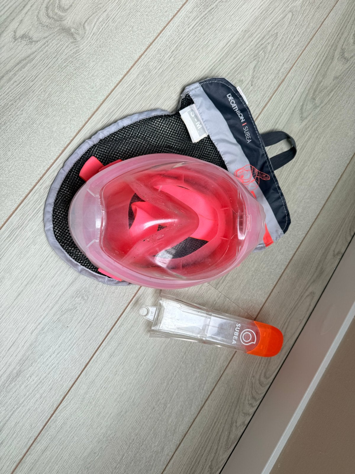 Decathlon Subea Snorkelmasker Maat S-M, Ophalen of Verzenden, Gebruikt, Snorkelmasker