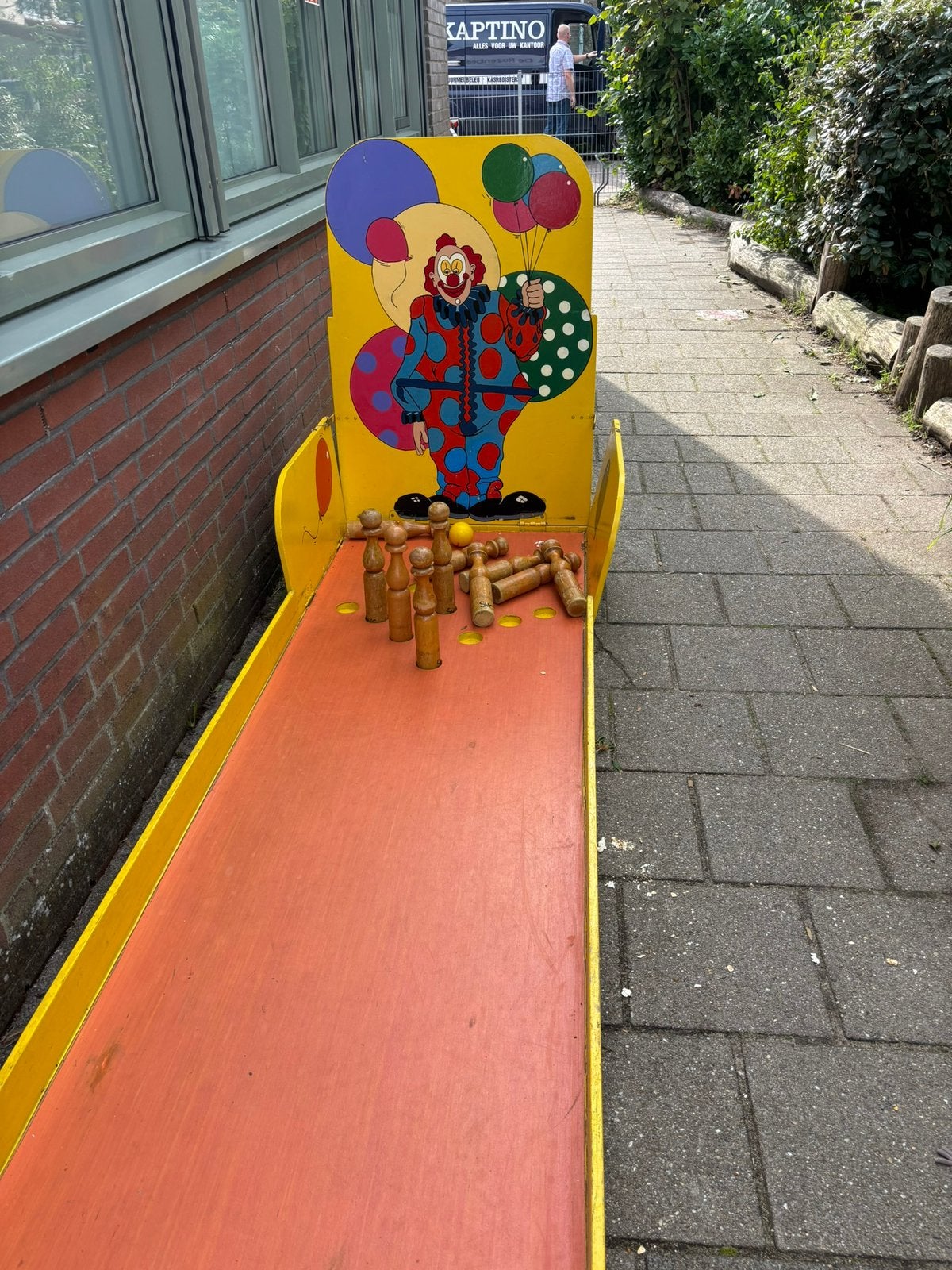 Gigant clowntjes kegel, Ophalen, Gebruikt, Jongen of Meisje