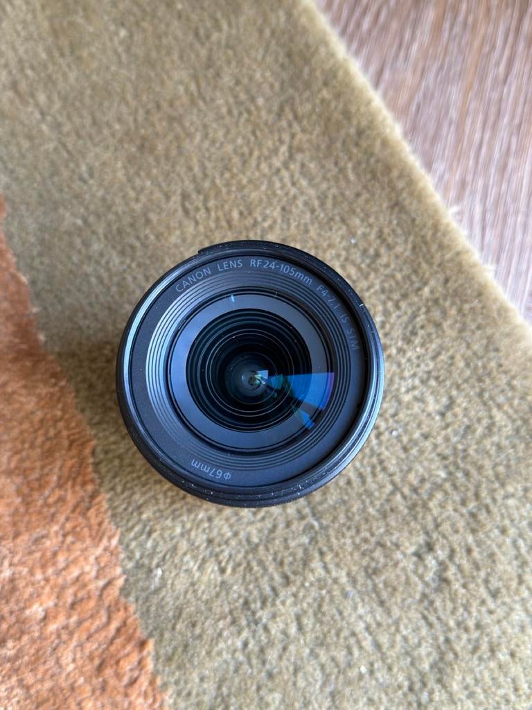 Canon RF 24-105mm F4-7.1 IS STM lens, Ophalen of Verzenden, Zo goed als nieuw, Standaardlens, Zoom