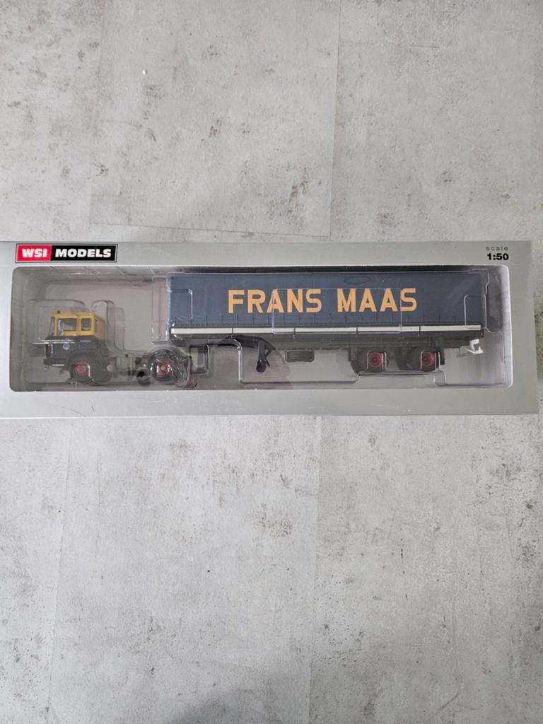 Daf 2600 frans maas nieuw in verpakking, Hobby en Vrije tijd, Modelauto's | 1:50, Verzenden, Nieuw, Bus of Vrachtwagen, Wsi