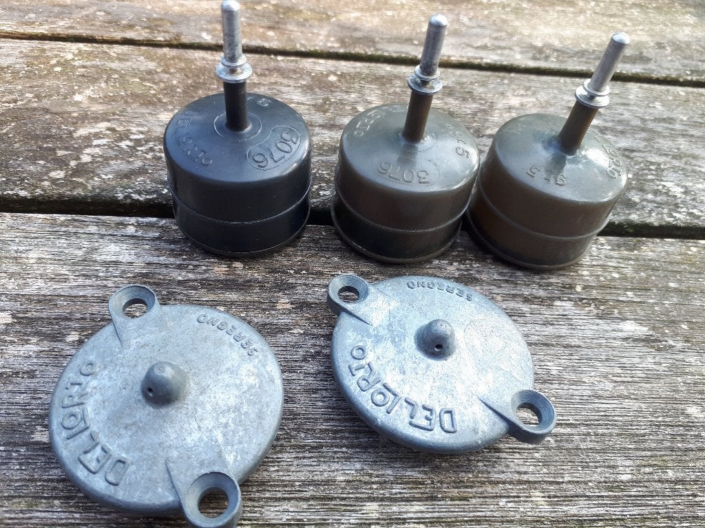 Dell'Orto Dellorto jrn 60/70 vlotterbakdeksel vlotter UB MB, Ophalen of Verzenden, Gebruikt