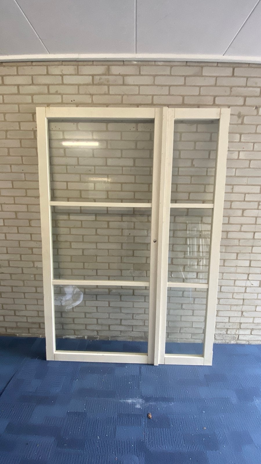 Nieuwe dubbele deur incl glas 140 x 201,5, Ophalen, 120 cm of meer, Binnendeur, Nieuw
