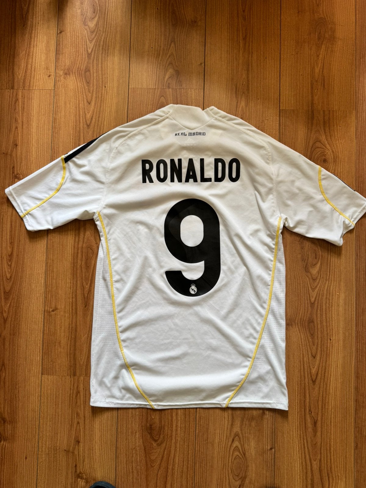 Voetbalshirt real madrid ronaldo #9, Ophalen of Verzenden, Zo goed als nieuw, Shirt