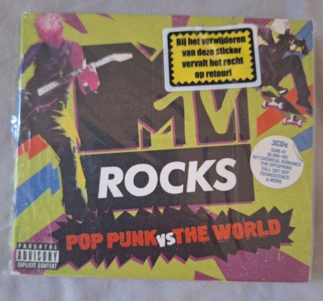 MTV rocks pop punk vs the world NIEUW, Cd's en Dvd's, Cd's | Verzamelalbums, Ophalen of Verzenden, Nieuw in verpakking, Rock en Metal