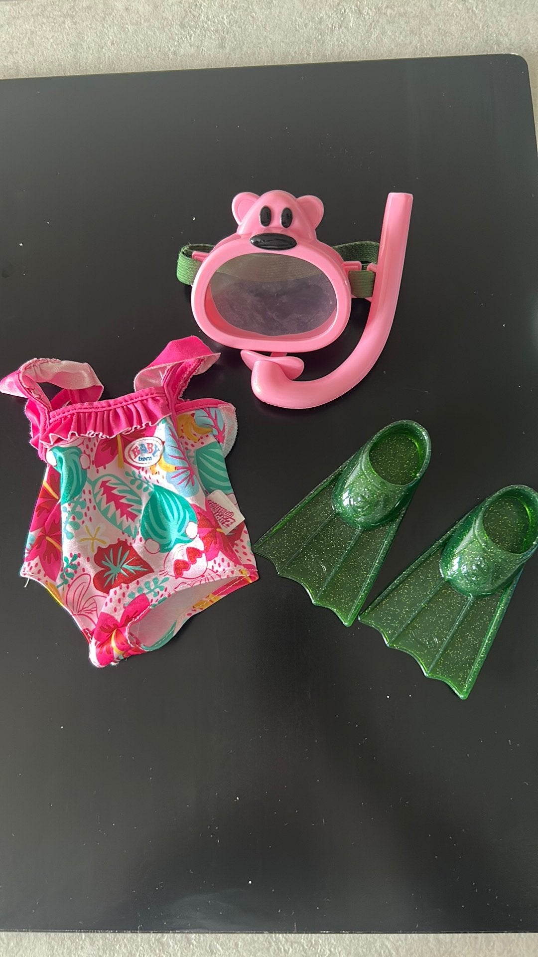 Babyborn setje zwemkleding, Ophalen of Verzenden, Zo goed als nieuw, Babypop