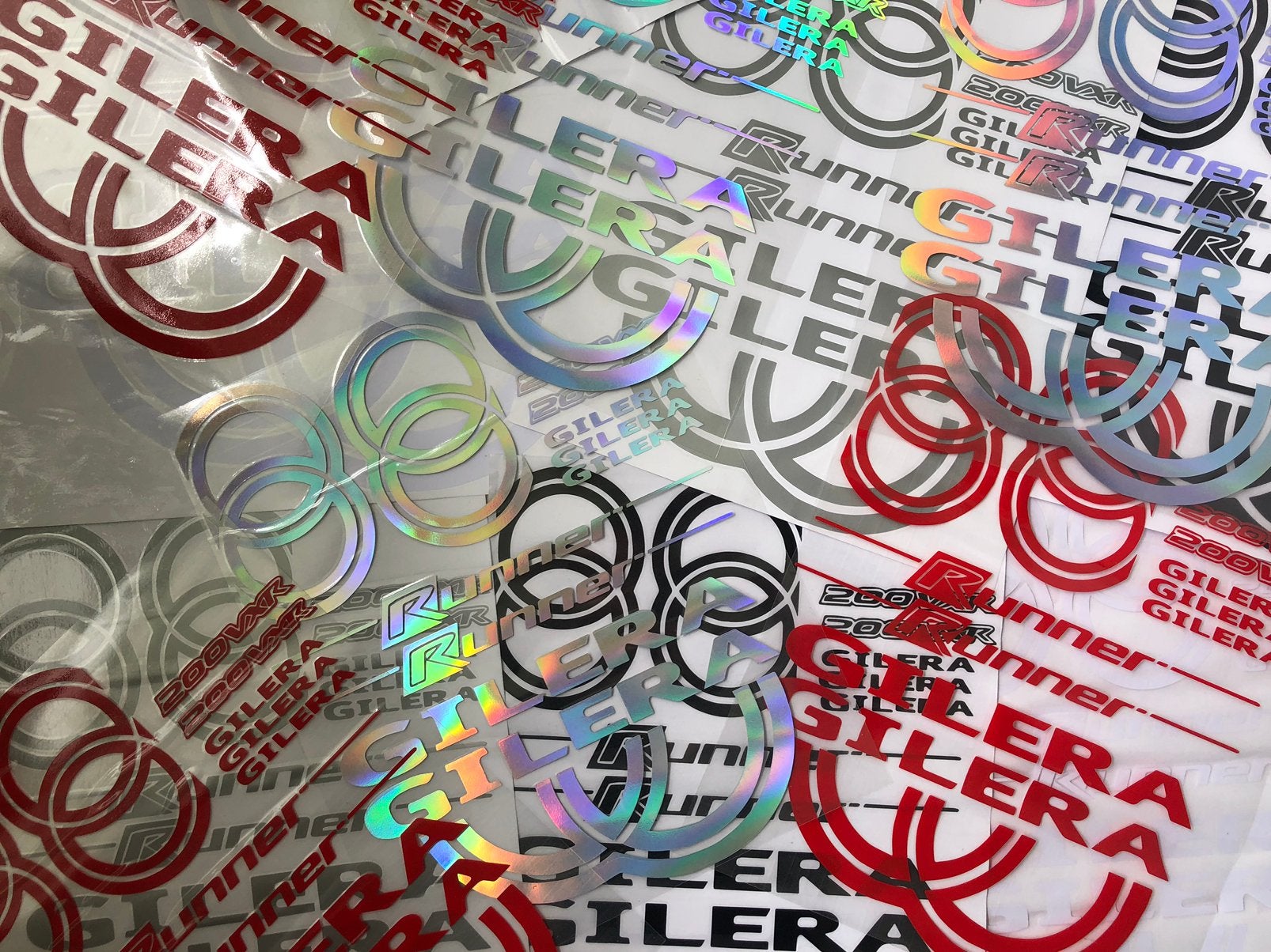 GILERA RUNNER STICKERSETS 50/125/180, Ophalen of Verzenden