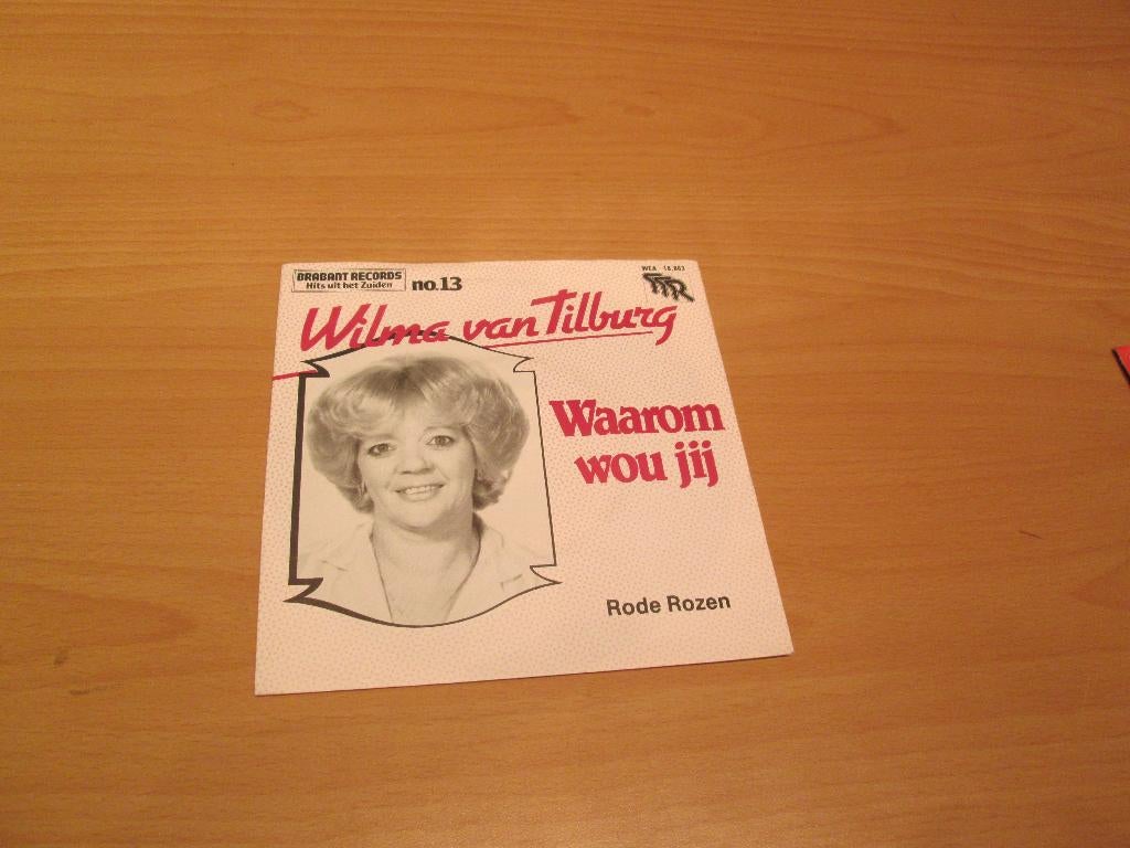 2 singles van Wilma Van Tilburg (ook per stuk te koop), Ophalen of Verzenden, Gebruikt, Pop
