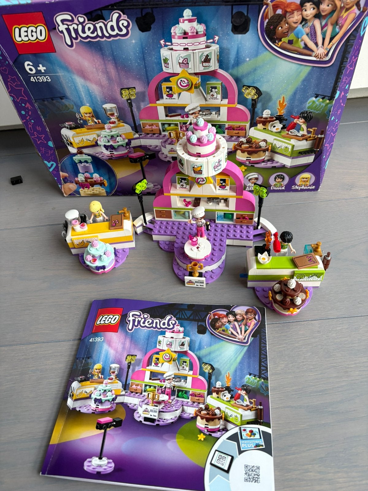 LEGO Friends bakwedstrijd compleet, Kinderen en Baby's, Speelgoed | Duplo en Lego, Ophalen of Verzenden, Zo goed als nieuw