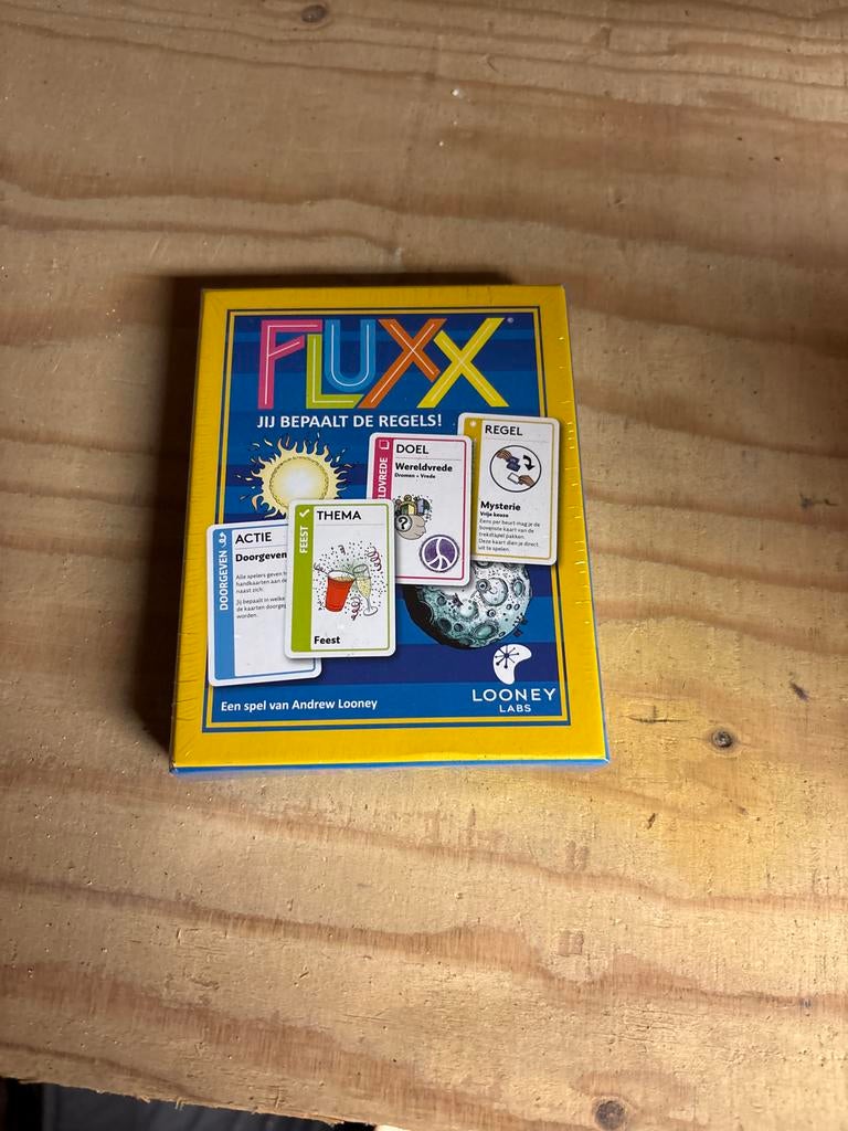 Fluxx Kaartspel - Jij Bepaalt de Regels!, Een of twee spelers, Ophalen of Verzenden, Nieuw