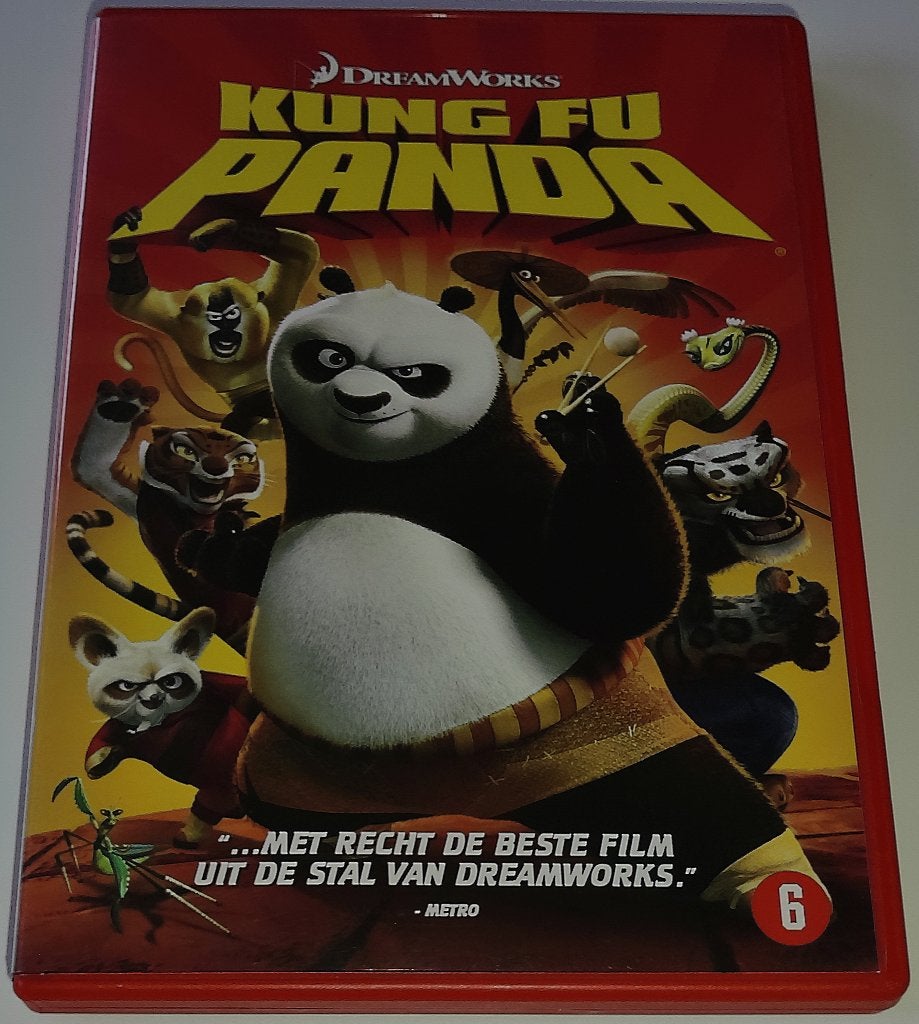 Dvd *** KUNG FU PANDA ***, Avontuur, Nederlands, Ophalen of Verzenden, Zo goed als nieuw