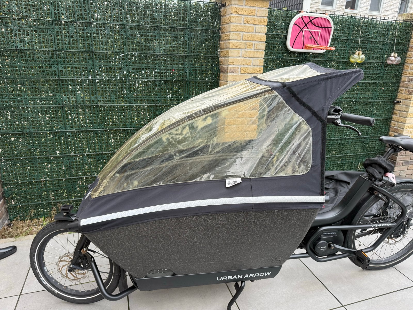 Urban Arrow regenhuif essential, Ophalen, Gebruikt, Huif