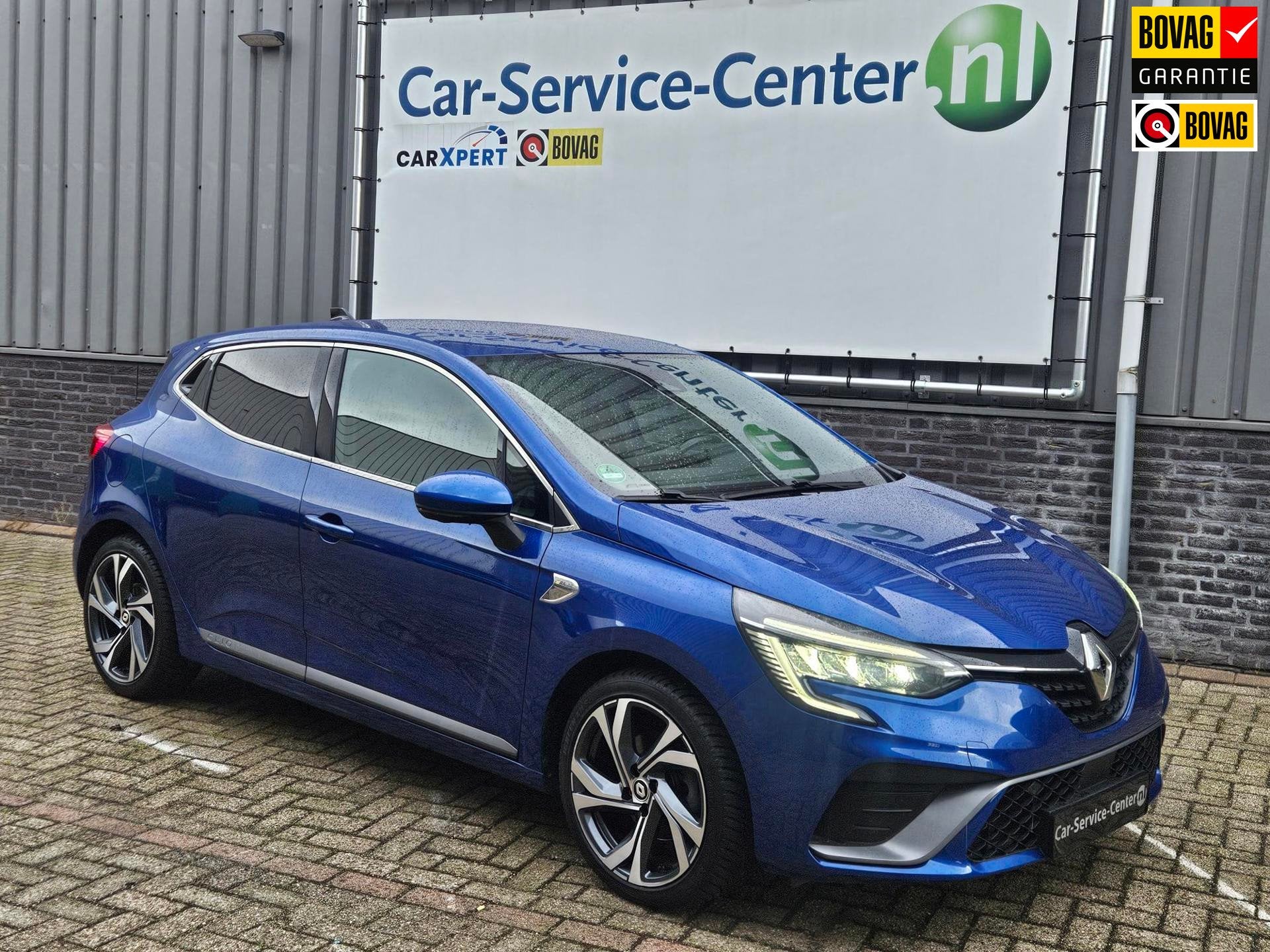 Renault Clio 1.3 TCe 140 PK R.S. Line uniek niet in Nederlan, Voorwielaandrijving, Stof, Gebruikt, Blauw