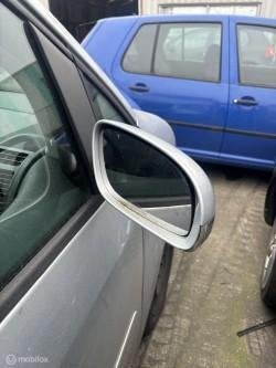 Buitenspiegel rechts Volkswagen Touran II ('06-'10), Gebruikt, Volkswagen, Ophalen of Verzenden, Volkswagen