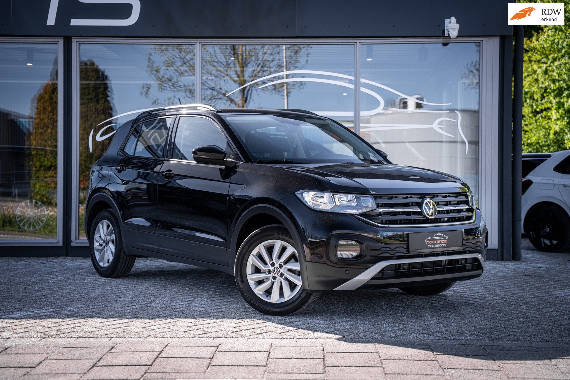 Volkswagen T-Cross 1.0 TSI Life|Camera|Digital dash|Stoelver, Auto's, Volkswagen, Gebruikt, Zwart, Bedrijf, 3 cilinders