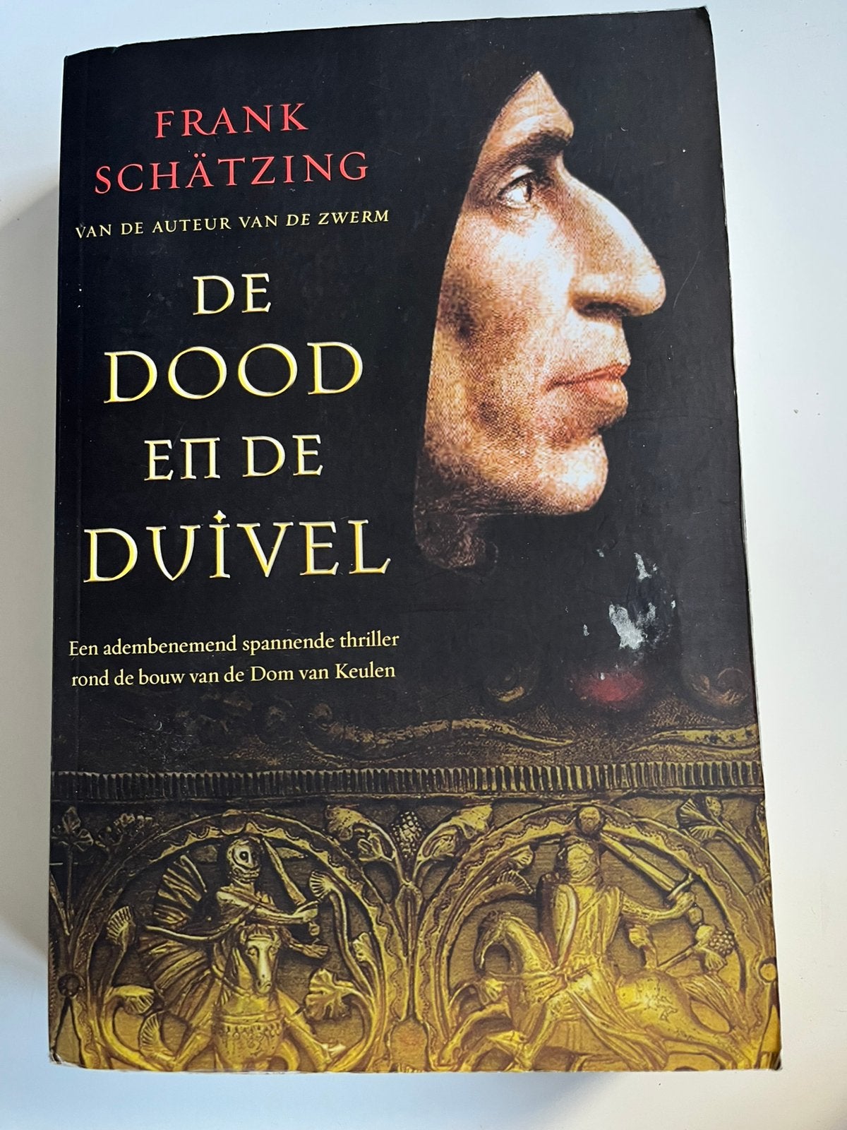 Frank Schätzing - de dood en de duivel (5=4), Ophalen of Verzenden, Zo goed als nieuw